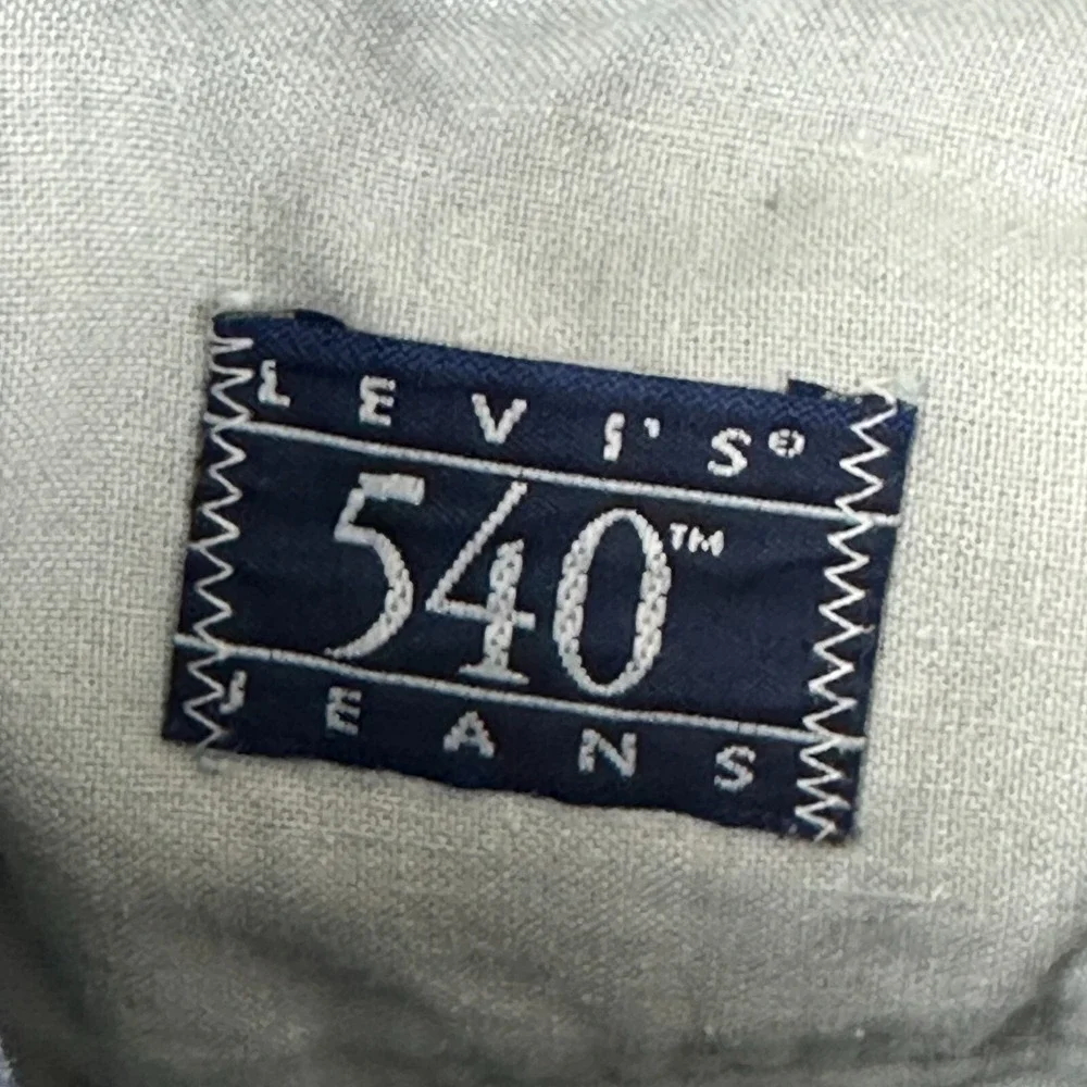 Vintage Levi's 540 Men's Straight Jeans Size 42 x 30 (FITS 40x30) USA